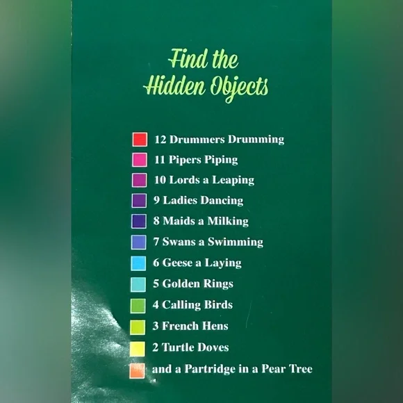 Christmas Town Square Jigsaw Puzzle - 500 Pieces - Find the Hidden Pictures - Picture 4 of 6